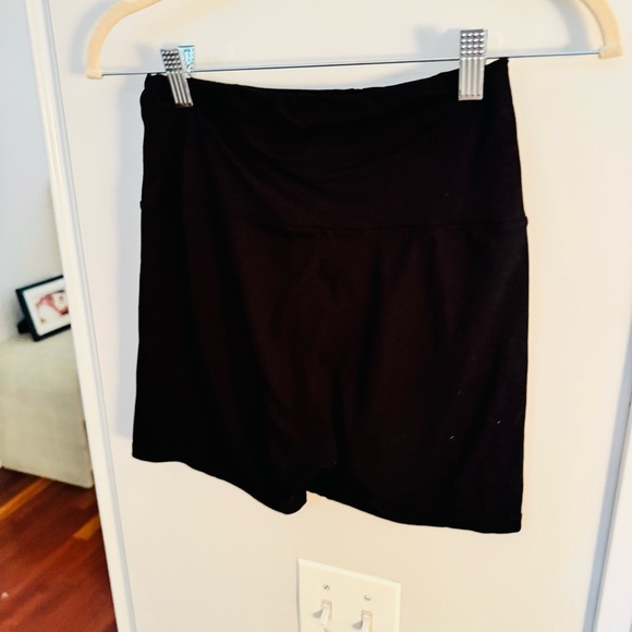 BUNDLE black & navy blue: High Waisted 5" Tummy Control Biker Shorts - Picture 4 of 8